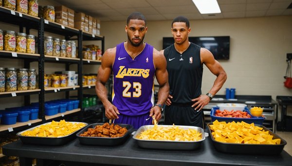 Préparation physique et alimentation d'un joueur des Lakers