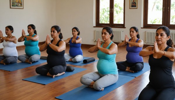 Séances de yoga pour les femmes enceintes